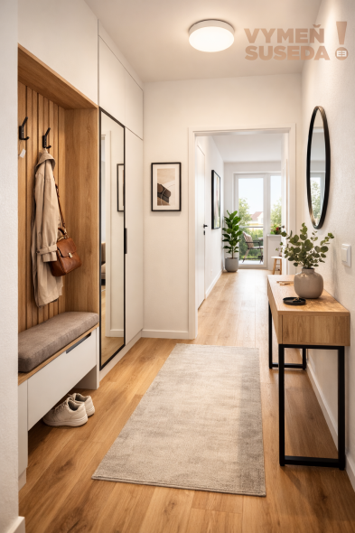 VYMEŇ SUSEDA! - Výnimočný  4-izbový byt v Ružinove s dvoma loggiami – Martinčekova ulica.