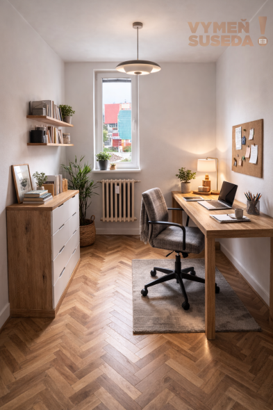 VYMEŇ SUSEDA! - Výnimočný  4-izbový byt v Ružinove s dvoma loggiami – Martinčekova ulica.