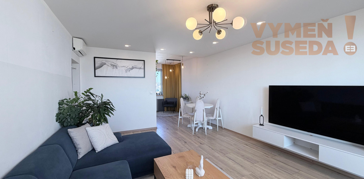 VYMEŇ SUSEDA! - Prenájom 4 - izbový byt, 2x walk-in šatník, 2 kúpeľne, klimatizácia BA Nivy – Palkovičova ulica.