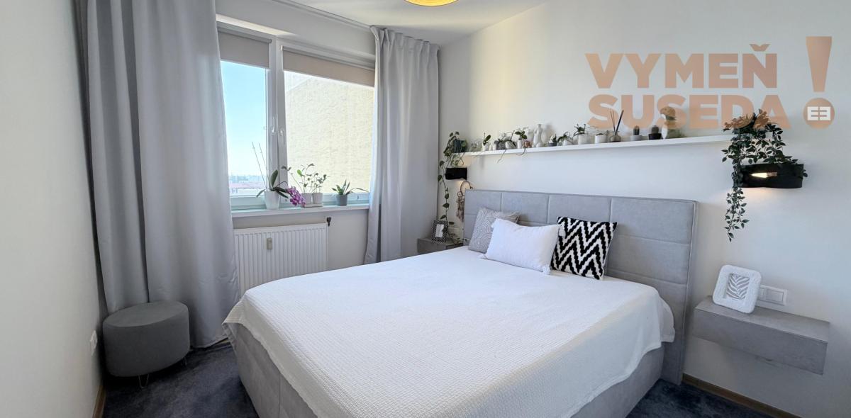 VYMEŇ SUSEDA! - Prenájom 4 - izbový byt, 2x walk-in šatník, 2 kúpeľne, klimatizácia BA Nivy – Palkovičova ulica.