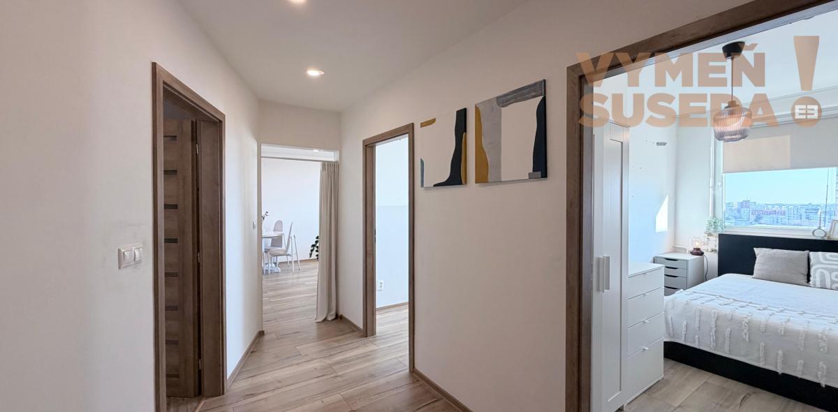 VYMEŇ SUSEDA! - Prenájom 4 - izbový byt, 2x walk-in šatník, 2 kúpeľne, klimatizácia BA Nivy – Palkovičova ulica.