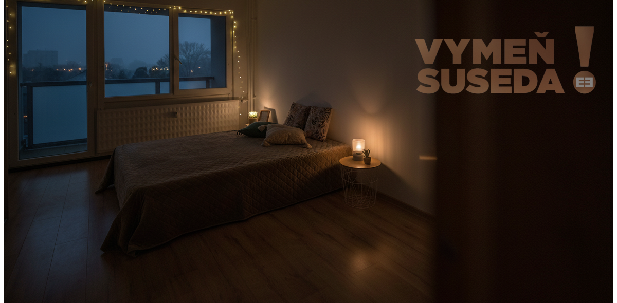 VYMEŇ SUSEDA! – KOMPLETNE ZREKONŠTRUOVANÝ 2 IZB. BYT S LOGGIOU A PARKOVACÍM MIESTOM, VLČIE HRDLO, BRATISLAVA II, RUŽINOV.