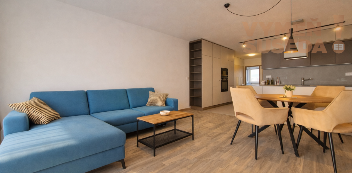 VYMEŇ SUSEDA! - Výnimočný, 3 izb. zariadený byt s terasou a parkovaním, s úžasným výhľadom na Bratislavu, Lužná ul., BA V.