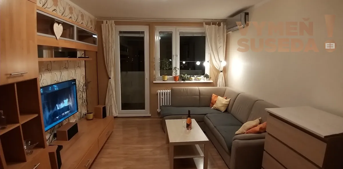 VYMEŇ SUSEDA! - 3. IZB. KLIMATIZOVANÝ -  ZREKONŠTRUOVANÝ BYT s LOGGIOU - BA III., RAČA - CÍGEĽSKÁ UL.