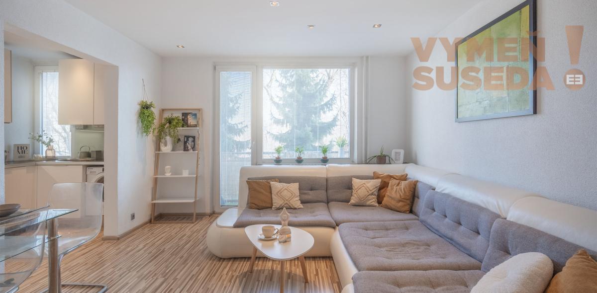 VYMEŇ SUSEDA! - VÝNIMOČNÝ 3 IZB. KOMPLETNE ZREKONŠTRUOVANÝ BYT s BALKÓNOM, VYHĽADÁVANÁ LOKALITA RUŽINOV, HABURSKÁ UL., BA II.