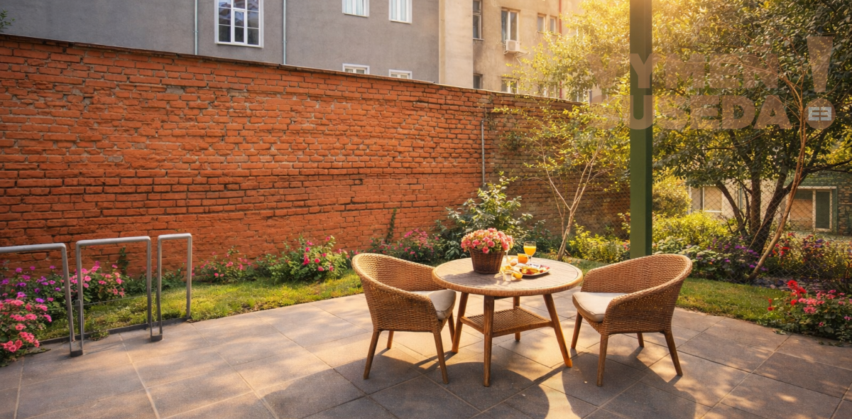 VYMEŇ SUSEDA! - Výnimočný 3 izb. TEHLOVÝ, staromestský byt 91.55 m2 s východom na terasu, Dostojevského rad, Staré mesto - BA I.