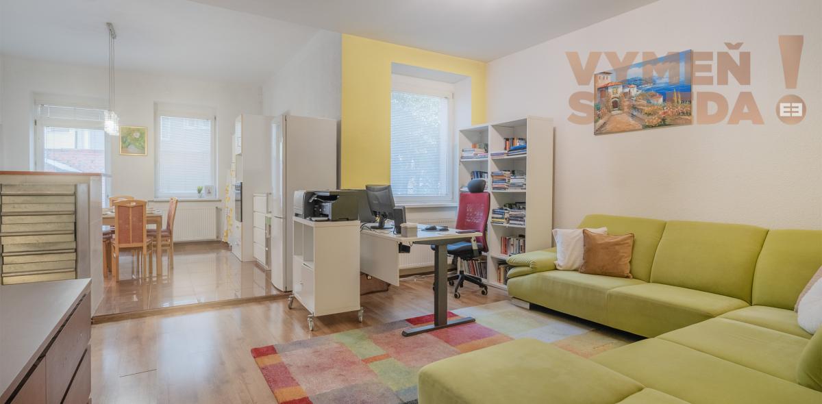 VYMEŇ SUSEDA! - Výnimočný 3 izb. TEHLOVÝ, staromestský byt 91.55 m2 s východom na terasu, Dostojevského rad, Staré mesto - BA I.