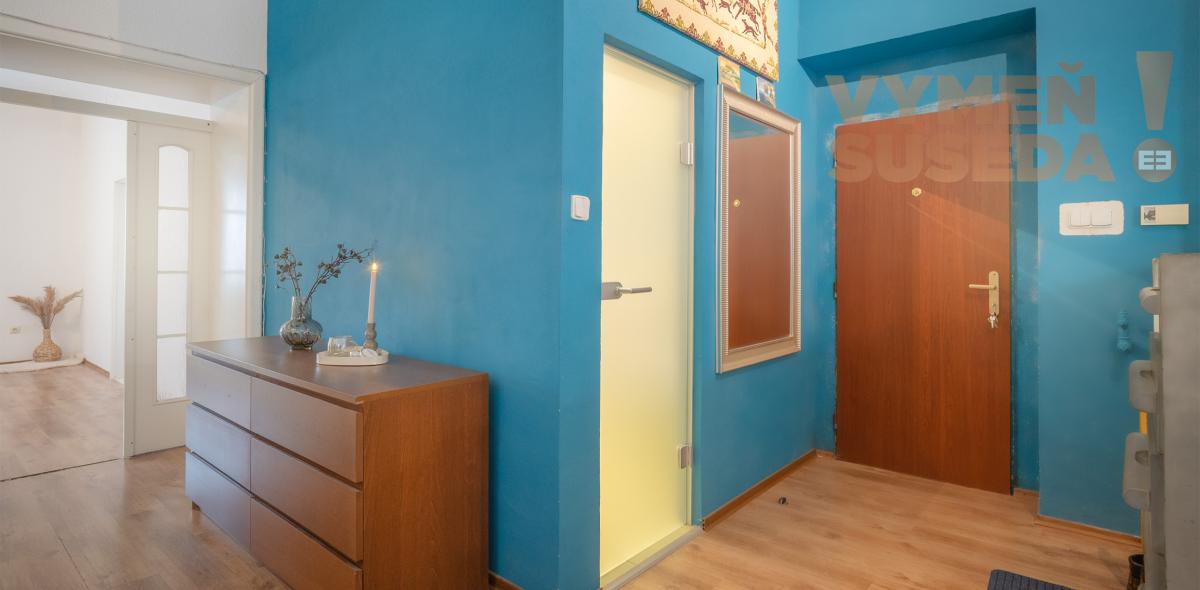 VYMEŇ SUSEDA! - Výnimočný 3 izb. TEHLOVÝ, staromestský byt 91.55 m2 s východom na terasu, Dostojevského rad, Staré mesto - BA I.