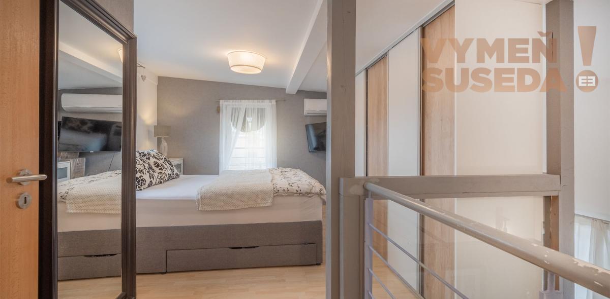 VYMEŇ SUSEDA! - Luxusné bývanie s atmosférou rodinného domu – 4-izbový mezonet so záhradou |Dunajská Lužná