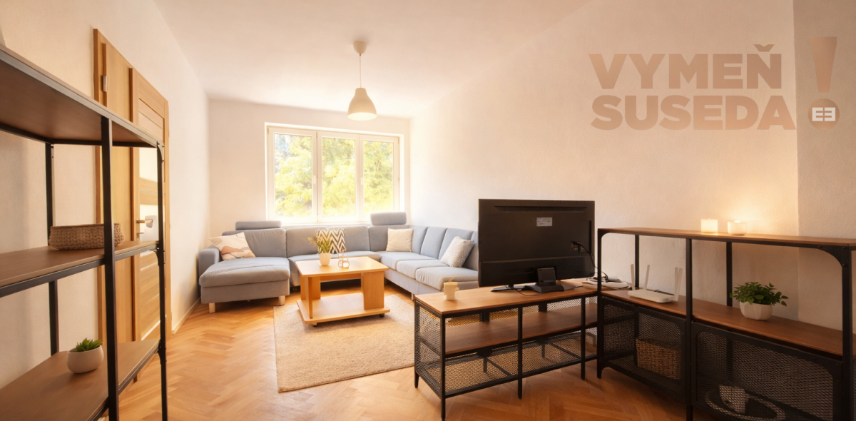 VYMEŇ SUSEDA! - VÝNIMOČNÝ TEHLOVÝ 3 IZB. BYT v Ružinove,  Družicová ulica.