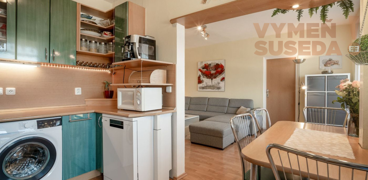 VYMEŇ SUSEDA! -  VÝNIMOČNÝ 3 IZB. BYT S PRIESTRANOU LOGGIOU, VYHĽADÁVANÁ LOKALITA, BA IV, PÚPAVOVA ul., KARLOVÁ VES.