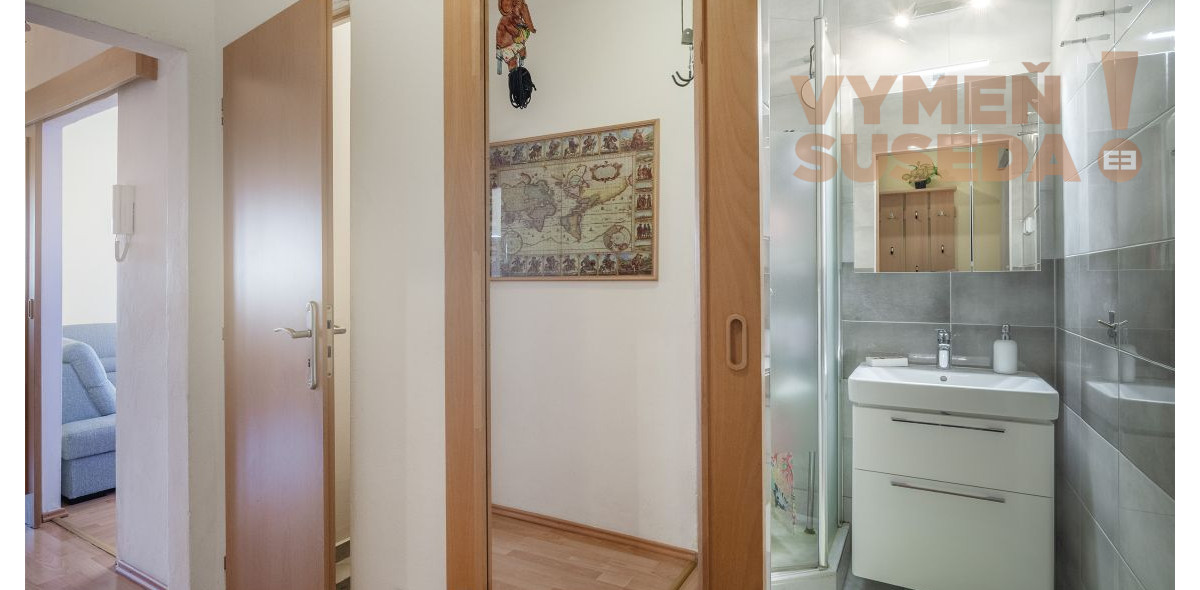 VYMEŇ SUSEDA! -  VÝNIMOČNÝ 3 IZB. BYT S PRIESTRANOU LOGGIOU, VYHĽADÁVANÁ LOKALITA, BA IV, PÚPAVOVA ul., KARLOVÁ VES.