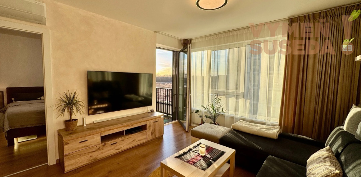 VYMEŇ SUSEDA! – VÝNIMOČNÝ 2 IZB. ZARIADENÝ BYT S LOGGIOU, PET FRIENDLY, PRI VOJENSKOM CINTORÍNE, BA V, PETRŽALKA.