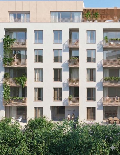 VYMEŇ SUSEDA! – PRIESTRANNÝ 2 IZB. BYT V NOVOSTAVBE S LOGGIOU, GARÁŽOVÝM STÁTÍM A PIVNIČNOU KOBKOU, PROJEKT TERRASY, BRATISLAVA III, RAČA.