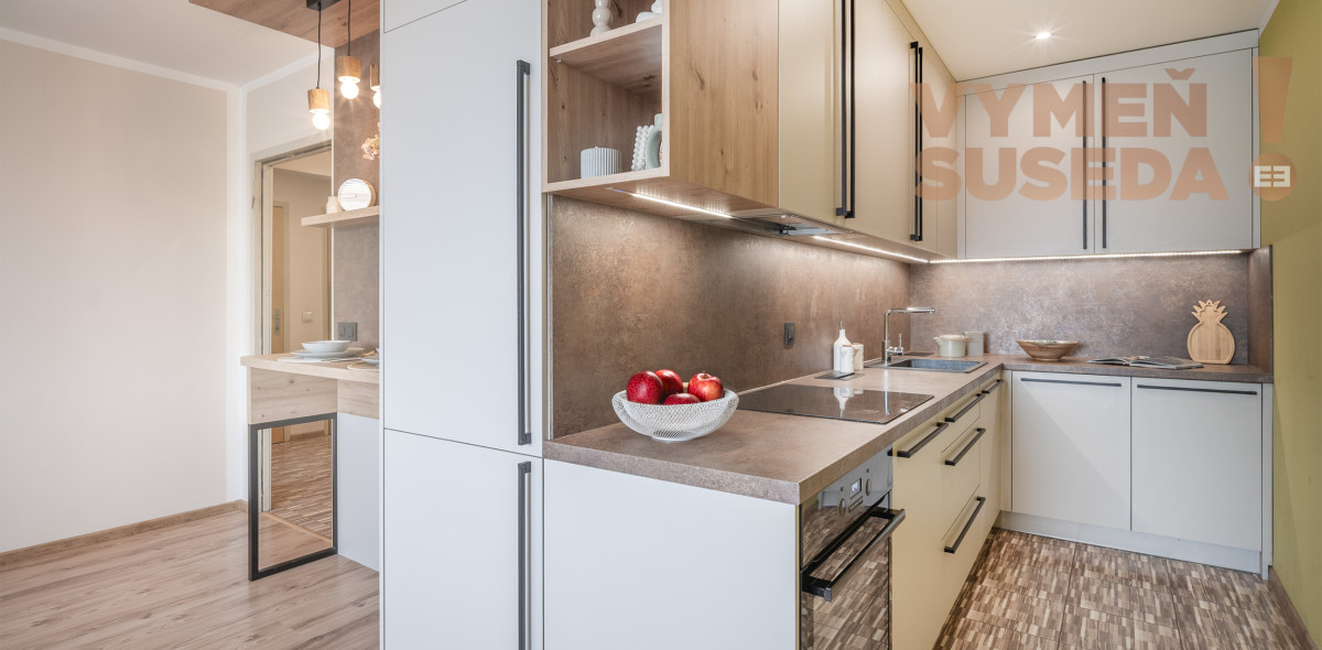 VYMEŇ SUSEDA! – VÝNIMOČNÝ, SLNEČNÝ 2 IZB. BYT S LOGGIOU, ŽILINSKÁ, TRENČÍN - KUBRÁ.