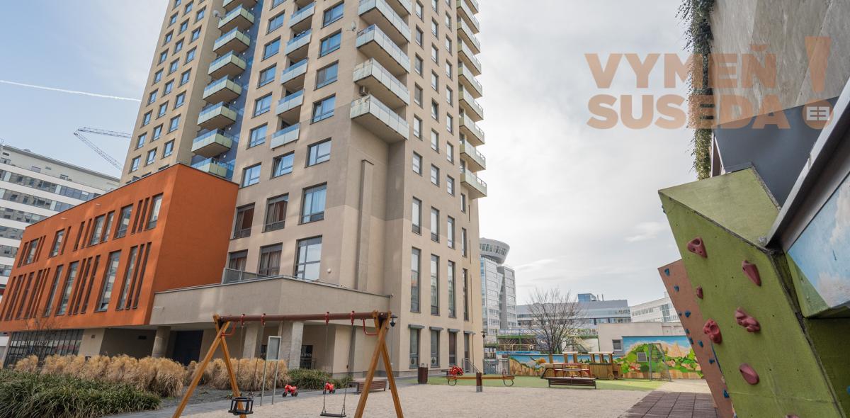 VYMEŇ SUSEDA! – PRENÁJOM VÝNIMOČNÝ 3 IZB. BYT s garážovým státím v novostavbe, Plynárenská ulica