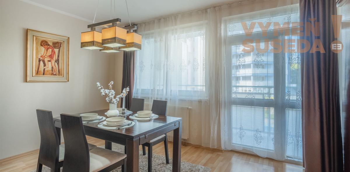 VYMEŇ SUSEDA! - VÝNIMOČNÝ 3 IZB. BYT, NOVOSTAVBA S TERRASOU A BALKÓNOM, VYHĽADÁVANÁ LOKALITA DÚBRAVKA, AGÁTOVÁ UL., BA IV.