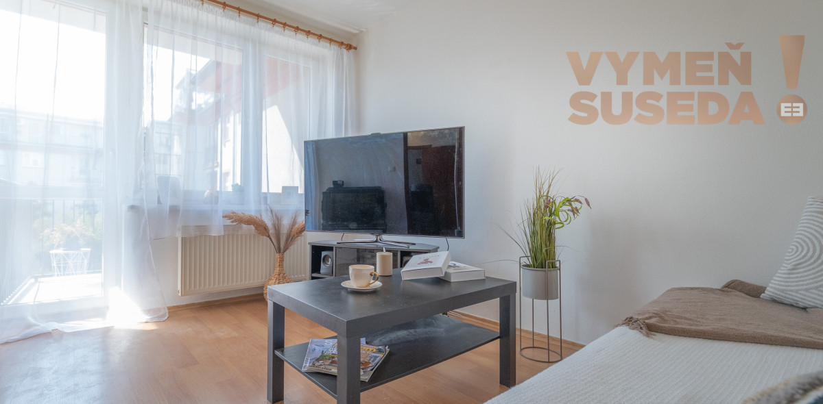 VYMEŇ SUSEDA! – KRÁSNY SLNEČNÝ TEHLOVÝ 2 IZB. BYT, VEĽKÁ TERASA, VYHĽADÁVANÁ LOKALITA RAČIANSKE MÝTO, SIBÍRSKA UL., BA III.