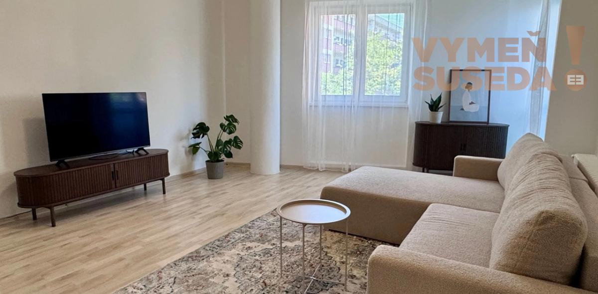 VYMEŇ SUSEDA! – PRIESTRANNÝ 2 IZB. ZARIADENÝ BYT S BALKÓNOM, PET FRIENDLY, ŠANCOVÁ, BA III, NOVÉ MESTO,