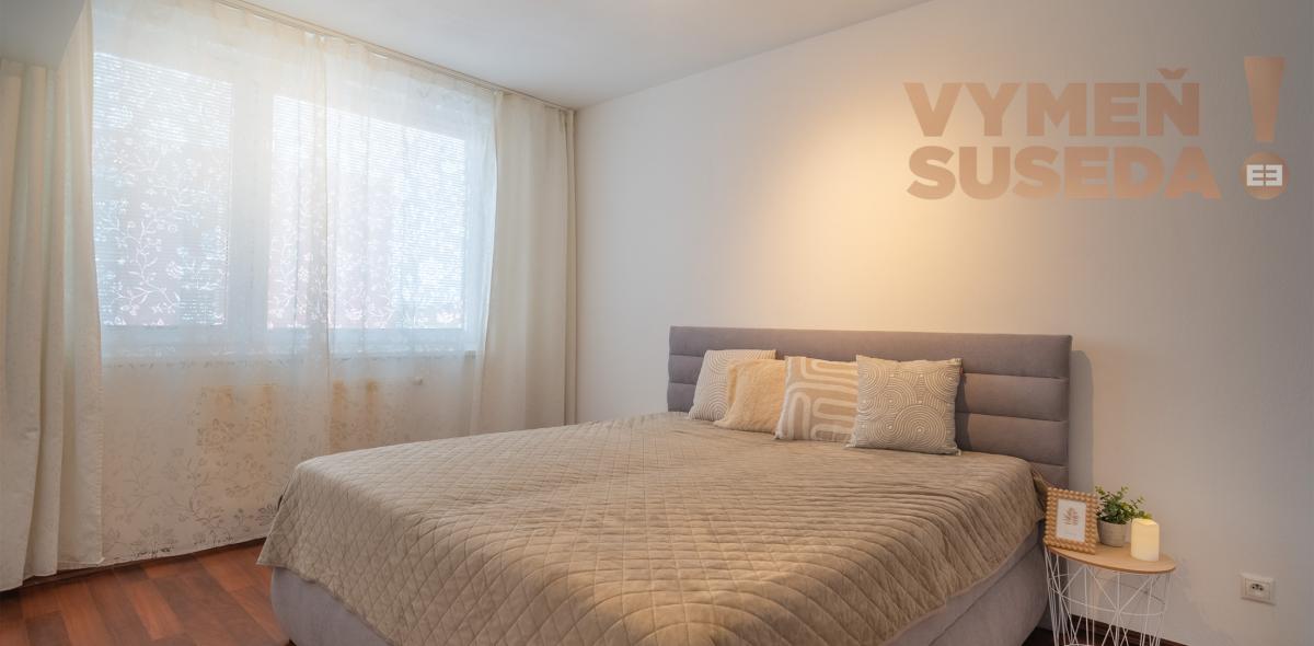 VYMEŇ SUSEDA! - Priestranný 2 izb. byt s balkónom pivnicou a parkovaním novostavba, ul. Na Križovatkách, TRNÁVKA - BA II.