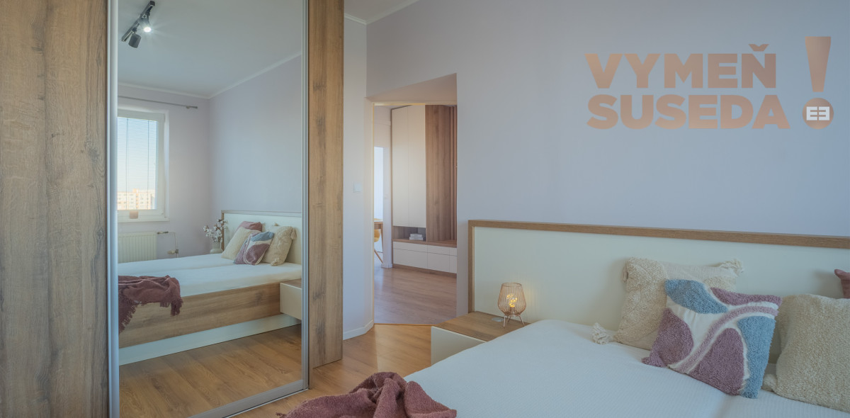 VYMEŇ SUSEDA! – KOMPLETNE ZREKONŠTRUOVANÝ 4 IZB. S LOGGIOU, JASOVSKÁ ULICA, PETRŽALKA, BA V