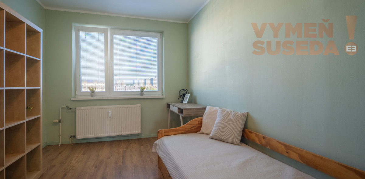 VYMEŇ SUSEDA! – KOMPLETNE ZREKONŠTRUOVANÝ 4 IZB. S LOGGIOU, JASOVSKÁ ULICA, PETRŽALKA, BA V