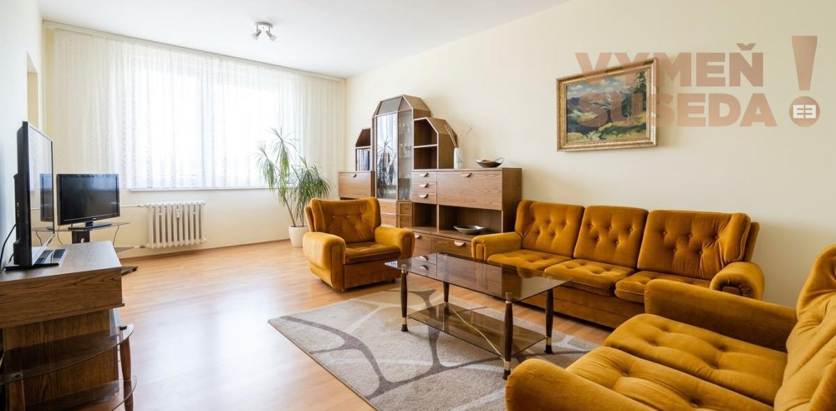 VYMEŇ SUSEDA! – VÝNIMOČNÝ 3-IZBOVÝ BYT S BALKÓNOM, MOŽNOSŤ ÚPRAVY NA 4-IZBOVÝ, ŠTEFUNKOVA ULICA, BRATISLAVA II – RUŽINOV