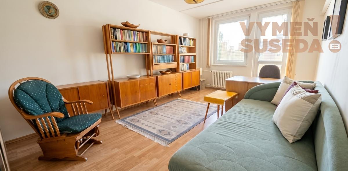 VYMEŇ SUSEDA! – VÝNIMOČNÝ 3-IZBOVÝ BYT S BALKÓNOM, MOŽNOSŤ ÚPRAVY NA 4-IZBOVÝ, ŠTEFUNKOVA ULICA, BRATISLAVA II – RUŽINOV