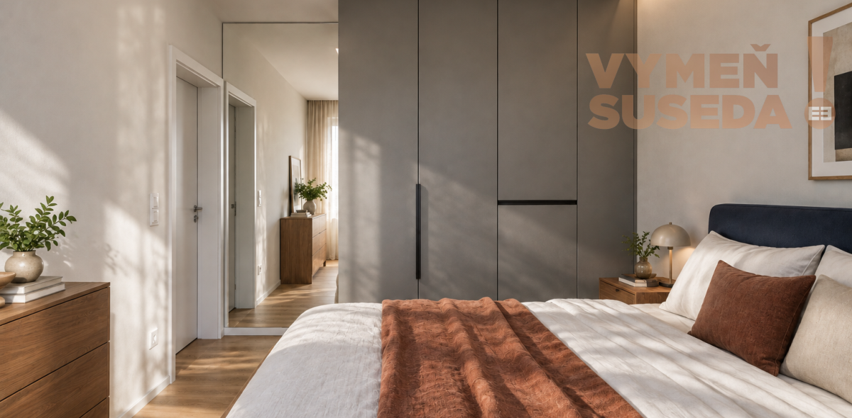 VYMEŇ SUSEDA! -  2-IZBOVÝ BYT V POKOJNEJ ČASTI KRAMÁROV Rozvodná ulica, Bratislava – Nové Mesto