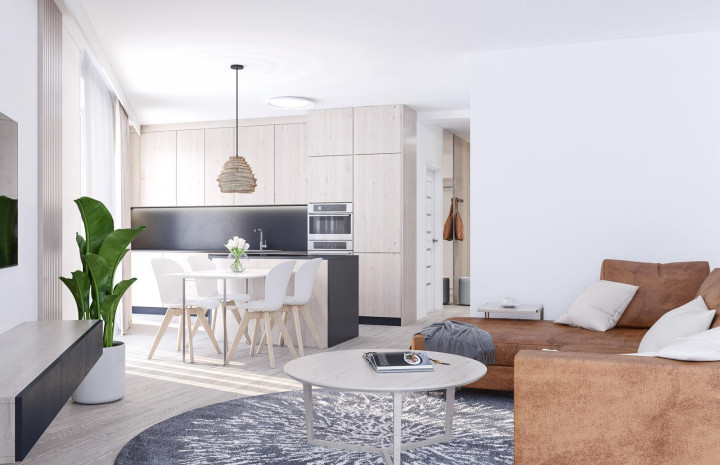 VYMEŇ SUSEDA! - 2 IZB. BYT s TERASOU, NOVOSTAVBA 67.75 m2, Rezidencia Železničná, BA II
