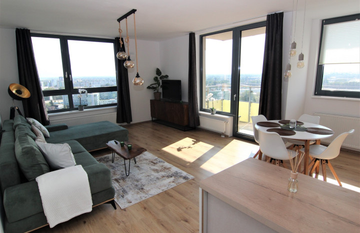 VYMEŇ SUSEDA! - JEDINEČNÝ 3 IZB. BYT S DVOMA BALKÓNMI A KRÁSNYM VÝHĽADOM, GARÁŽ+PIVNICA, NOVOSTAVBA, NIVY