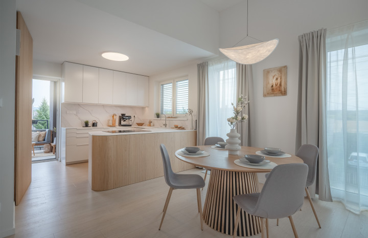 VYMEŇ SUSEDA! - Výnimočný, 4 izb. byt s terasou, vysokými stropmi, pozemkom, zariadený vo vysokom štandarde, NOVOSTAVBA, LOZORNO.