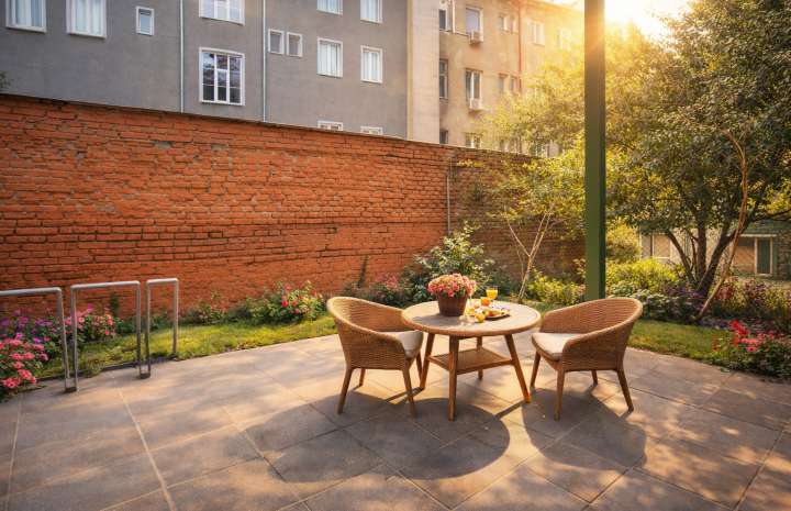 VYMEŇ SUSEDA! - Výnimočný 3 izb. TEHLOVÝ, staromestský byt 91.55 m2 s východom na terasu, Dostojevského rad, Staré mesto - BA I.